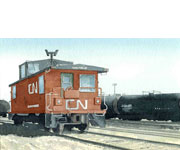 Bob Pitzel - Caboose Saskatoon Yards